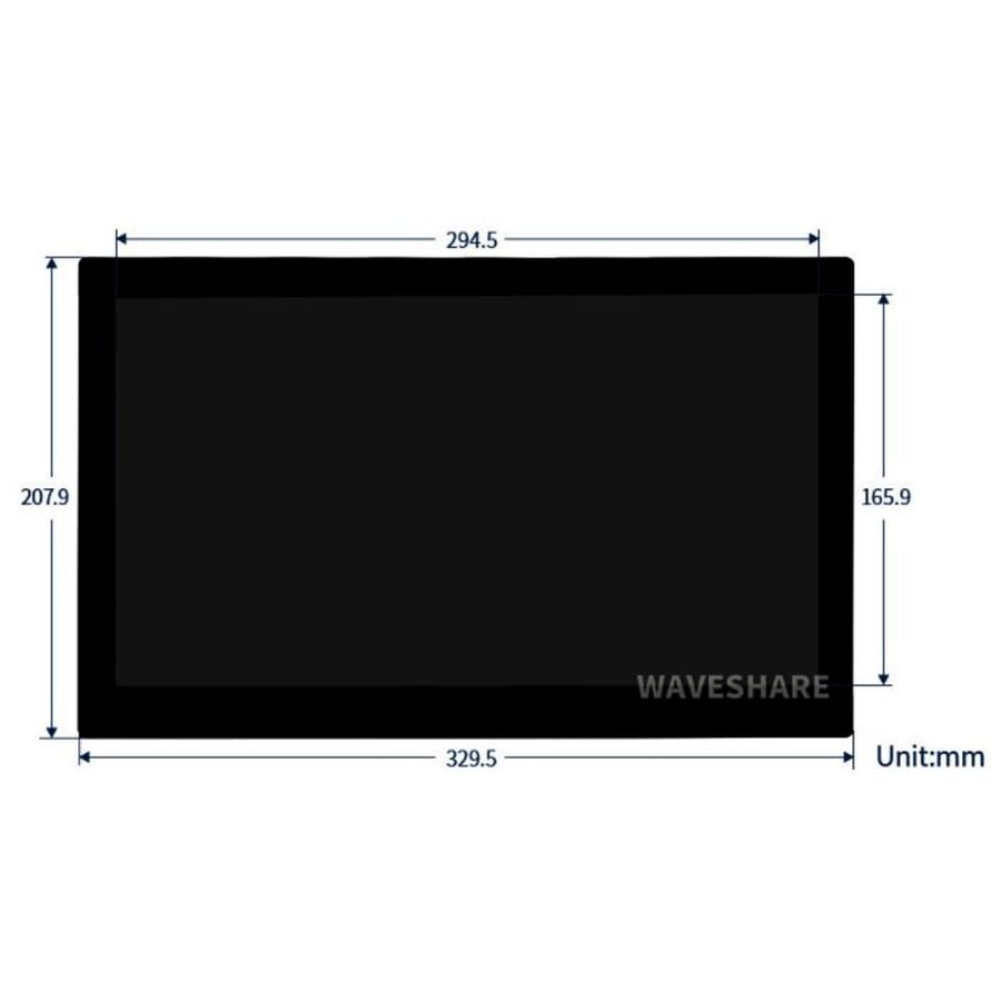 13.3 inch Capacitive Touch Screen LCD 1920 × 1080 HDMI IPS - 7