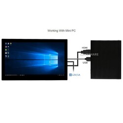 13.3 inch Capacitive Touch Screen LCD 1920 × 1080 HDMI IPS - 9