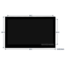 13.3 inç Kapasitif Dokunmatik Ekran LCD 1920×1080 HDMI IPS - 7