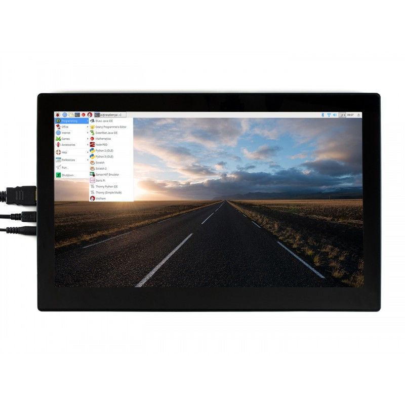 13.3inch HDMI LCD (H) With Shield - V2 - Touch Screen -1920x1080-IPS