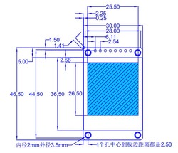 1.44 inch Oled Arduino TFT LCD Ekran Modülü - Thumbnail