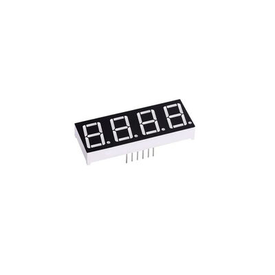 JZ - 14mm 4′lü Ortak Katot Siyah Yüzey Display - Kırmızı