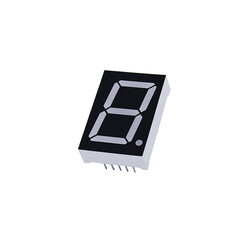 14mm Ortak Katot Siyah Yüzey Display - Kırmızı
