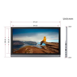 15.6 inç Evrensel Taşınabilir Dokunmatik Full HD, IPS, HDMI LCD - Thumbnail