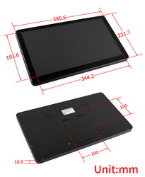 15.6 inç HDMI Dokunmatik LCD (H) IPS - Thumbnail