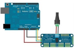 16 Kanal 12 Bit PWM - Servo Sürücü - I2C Interface - PCA9685 - Thumbnail