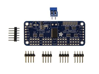 Adafruit - 16 Kanal 12 Bit PWM - Servo Sürücü - I2C Interface - PCA9685