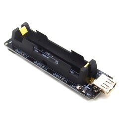 18650 Lityum Pil Yuvası V3 Mikro Usb B - Thumbnail