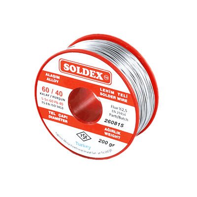 Soldex - 1mm 200 gr Soldex Lehim Teli