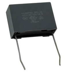 1uF 305VAC Polyester Capacitor 22.5mm 26.5x18.5x10mm - Thumbnail