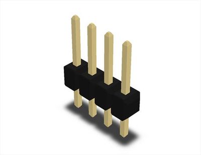 KLS Electronic - 1x4 Erkek Pin Header - 2.54mm