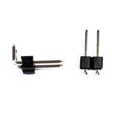 2 Pin (1x2) 2.54mm Erkek Pin Header THT