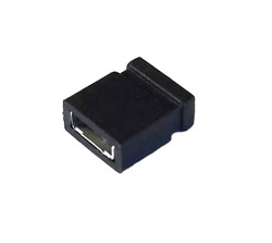 2 Pin 2.54mm Kısa Tip Dişi Jumper - 6.00mm - DS1027