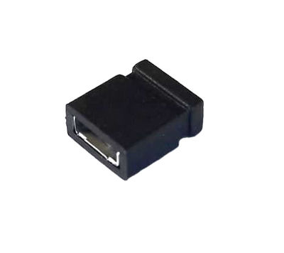 Connfly - 2 Pin 2.54mm Kısa Tip Dişi Jumper - 6.00mm - DS1027