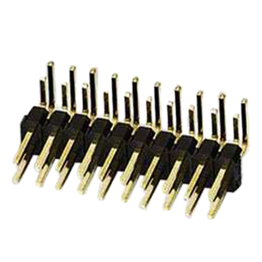 20 Pin (2x10) 2.54mm Erkek Pin Header THT 90C