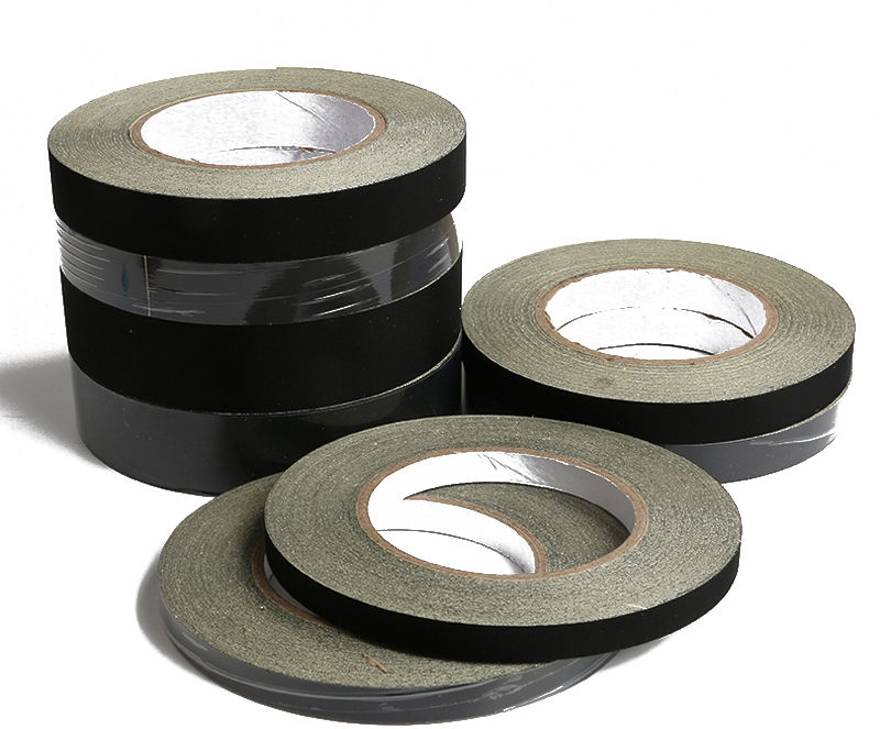  20mm Siyah Asetatlı Kumaş Bez Bant