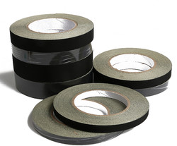 20mm Siyah Asetatlı Kumaş Bez Bant