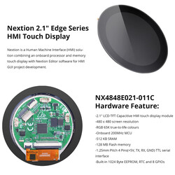 2.1 Inch Nextion Edge TFT Lcd Ekran - Thumbnail
