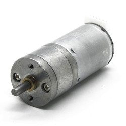 6V 210RPM Metal Geared DC Motor with Encoder - Thumbnail