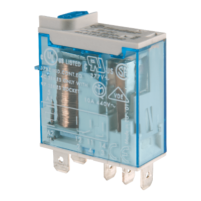 Finder - 220V 16A Double Pole Relay - 46.61.8.220.0040