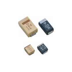22uF 20V D-Case SMD Tantalum Capacitor
