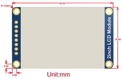 240 × 320 General 2 inch IPS LCD Display Module - Thumbnail