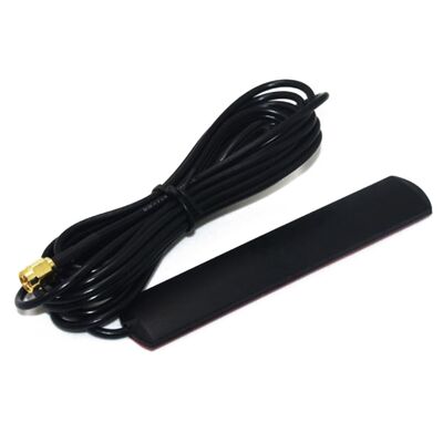 DirencNet - 2400~2500MHz Kablolu LTE 3dBi 3000mm SMA Erkek (Male) Anten