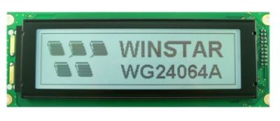Winstar - 240x64 Graphic Lcd Display White - WG24064A-TFH-VZ #