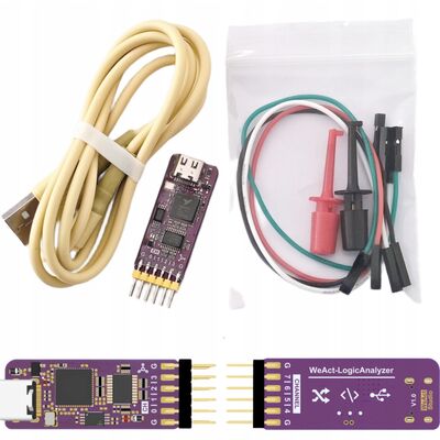 DirencNet - 24Mhz 8 Kanal 5V Logic Analyzer Modül