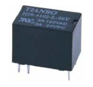 Tianbo - 24V 3A Tianbo Relay - HJR4102-L-24VDC-SZ