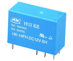 24V Double Contact Huike Relay 4052 (24V 5A) - HK14FD-DC24V-SHG