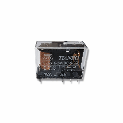 24V Double Contact Tianbo Relay (24V 5A) - TRA3-L-24VDC-S-2Z (2) - Thumbnail