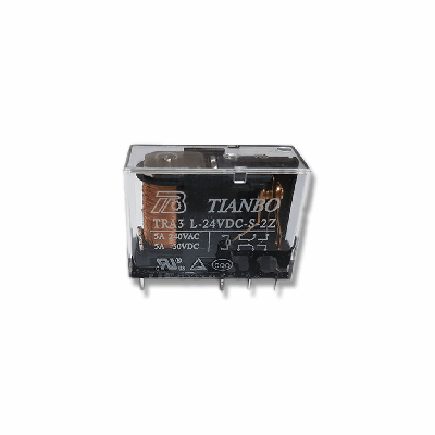 Tianbo - 24V Double Contact Tianbo Relay (24V 5A) - TRA3-L-24VDC-S-2Z (2)