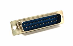 25 Pin İğne Ayak Erkek D-Sub Konnektör
