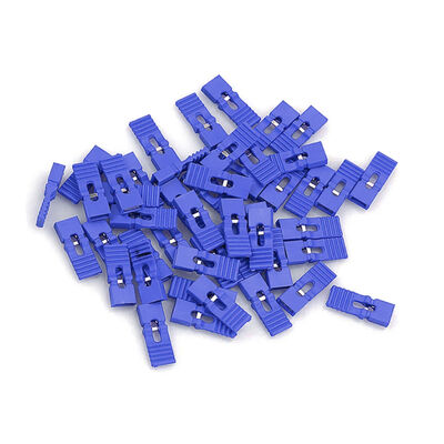 DirencNet - 2.54mm Uzun Tip Dişi Mavi Jumper - 100 Adet