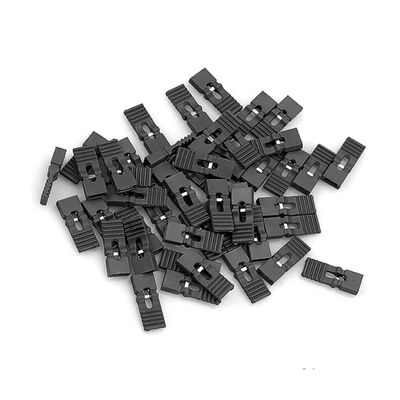 DirencNet - 2.54mm Uzun Tip Dişi Siyah Jumper - 100 Adet