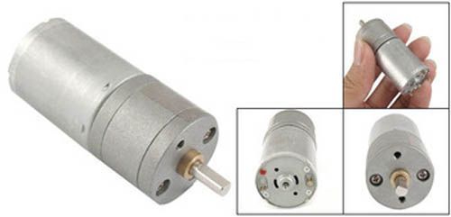 50RPM 12V DC Motor with Gear Box (25Kg. cm): Buy Online at Best Price in  Egypt - Souq is now