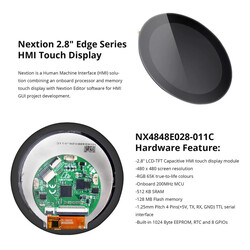 2.8 Inch Nextion Edge TFT Lcd Ekran - Thumbnail