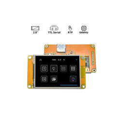 2.8 Inch Nextion HMI Display R-Rezistif Ekran - Dokunmatik - Thumbnail