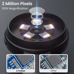 2.8'' IPS Ekranlı HD1080P 100X Dijital Büyüteç - Thumbnail