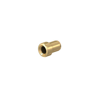 Amass - 2mm Yalıtımsız Pirinç Dişi Banana Soket