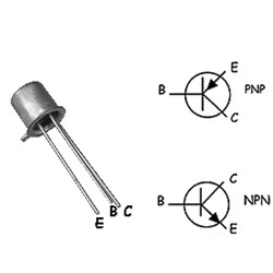 2N2222 Transistor BJT NPN TO-18 - Thumbnail