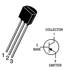 2N2907A Transistor BJT PNP TO-92 - Thumbnail