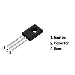 2SB772L 3A 40V PNP THT Transistor TO126 - Thumbnail