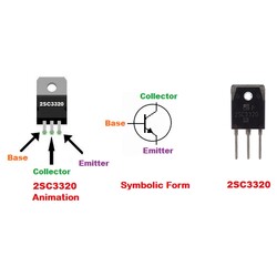 2SC3320 Transistor BJT NPN TO-3PN - Thumbnail