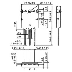 2SC5200 Transistor BJT NPN TO-264AA - Toshiba - Thumbnail