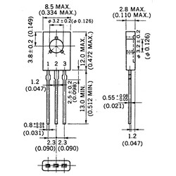 2SD882 Transistor BJT NPN TO- 126 - Thumbnail