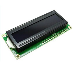 2x16 Karakter LCD Modül Ekran Sarı SLC1602A3 - Thumbnail