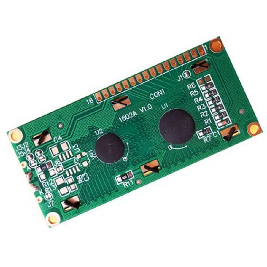 WINSTAR 16x2 LCD Display Module – Yellow/Green, STN, WH1602A-YYH-JT, New