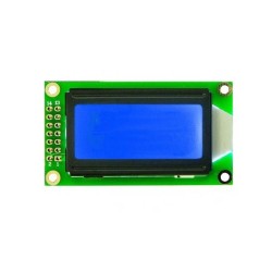 2x8 Lcd Display Blue - TC802C-10